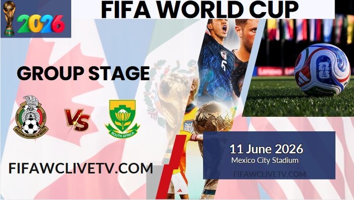 {Match-1} Mexico Vs South Africa World Cup 2026 Live Stream & Replay slider