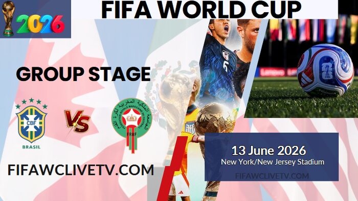 {Match-7} Brazil Vs Morocco World Cup 2026 Live Stream & Replay