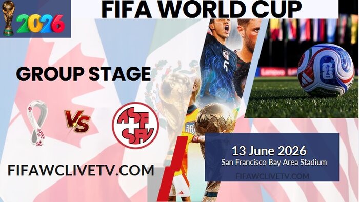 {Match-8} Qatar Vs Switzerland World Cup 2026 Live Stream & Replay