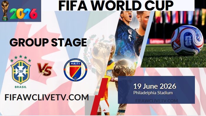 {Match-29} Brazil Vs Haiti World Cup 2026 Live Stream & Replay