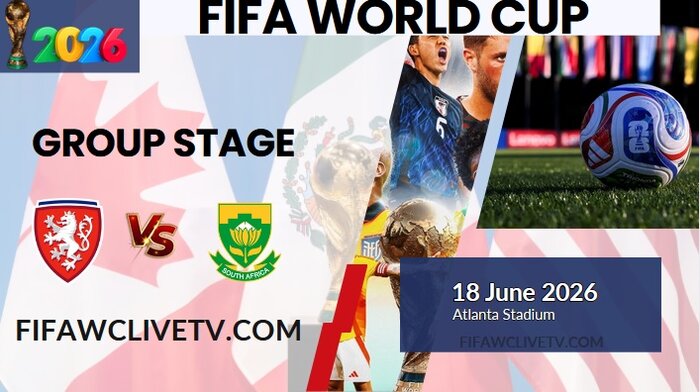 {Match-25} Czechia Vs South Africa World Cup 2026 Live Stream & Replay