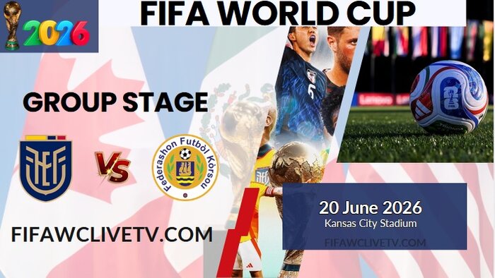 {Match-34} Ecuador Vs Curacao World Cup 2026 Live Stream & Replay