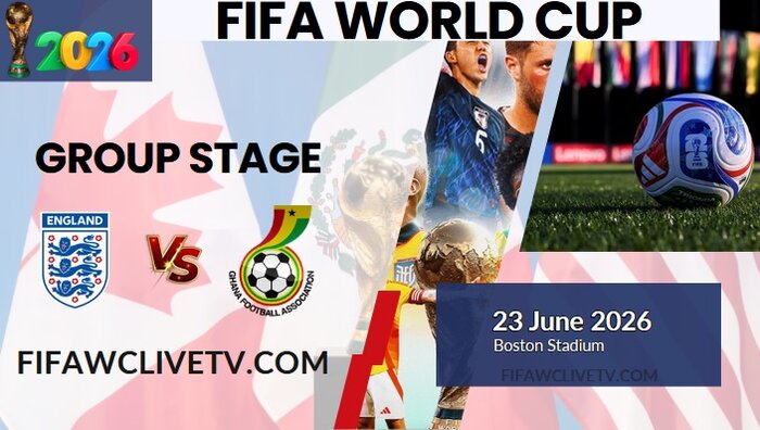 {Match-45} England Vs Ghana World Cup 2026 Live Stream & Replay