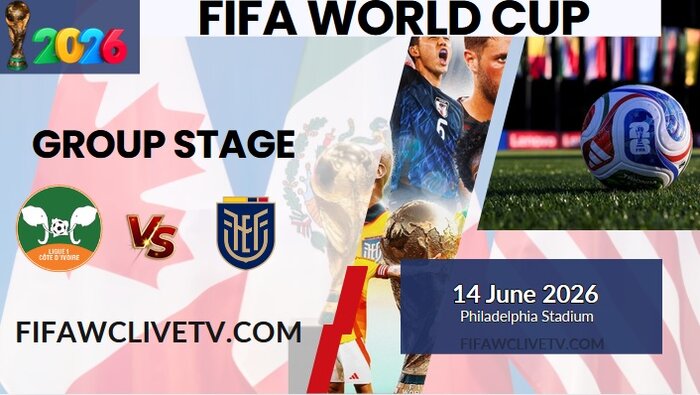 {Match-9} Ivory Coast Vs Ecuador World Cup 2026 Live Stream & Replay