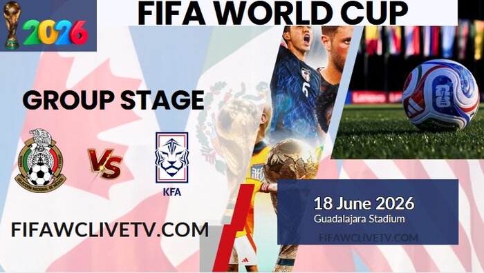 {Match-28} Mexico Vs Korea Republic World Cup 2026 Live Stream & Replay