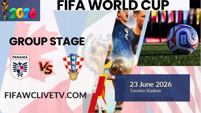 {Match-46} Panama Vs Croatia World Cup 2026 Live Stream & Replay