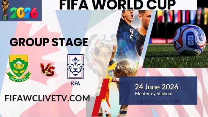 {Match-54} South Africa Vs Korea Republic World Cup 2026 Live Stream & Replay
