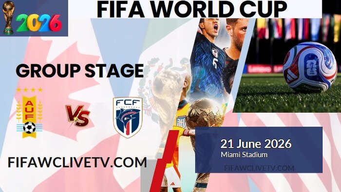 {Match-37} Uruguay Vs Cape Verde World Cup 2026 Live Stream & Replay