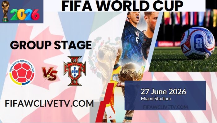 {Match-71} Colombia Vs Portugal World Cup 2026 Live Stream & Replay