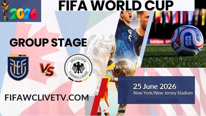 {Match-56} Ecuador Vs Germany World Cup 2026 Live Stream & Replay slider