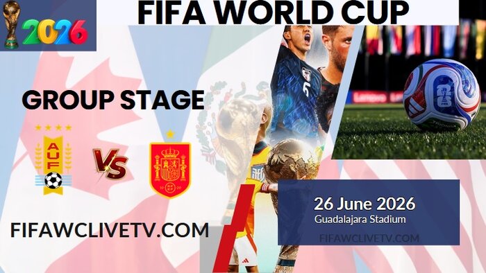 {Match-66} Uruguay Vs Spain World Cup 2026 Live Stream & Replay