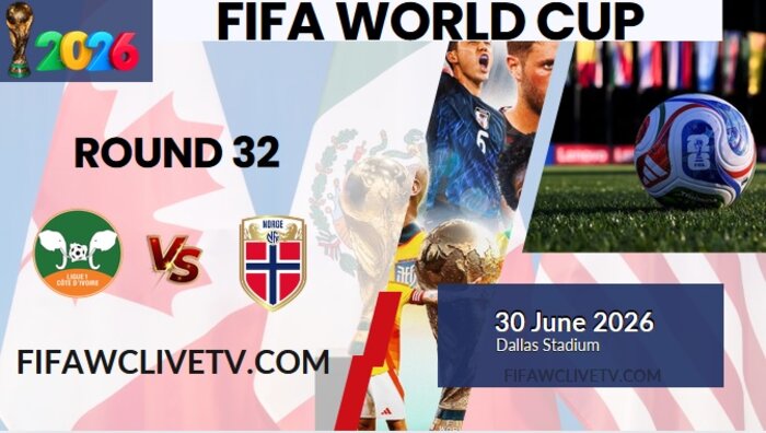 {Match-78} Ivory Coast Vs Norway World Cup 2026 Live Stream & Repla