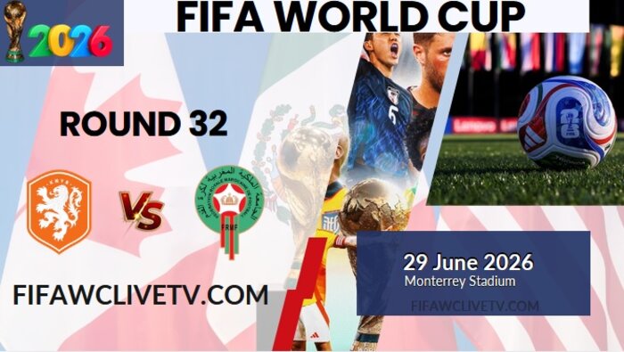 {Match-75} Netherlands Vs Morocco World Cup 2026 Live Stream & Replay