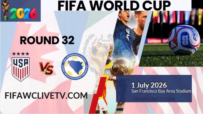 {Match-81} USA Vs Bosnia And Herzegovina World Cup 2026 Live Stream & Replay