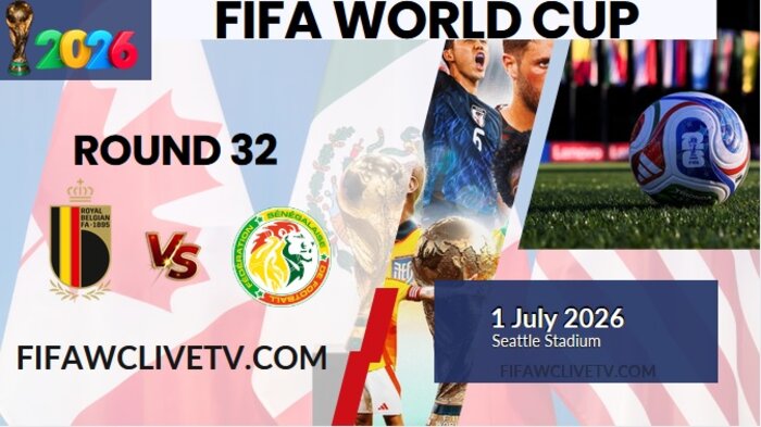 {Match-82} Belgium Vs Senegal World Cup 2026 Live Stream & Replay slider