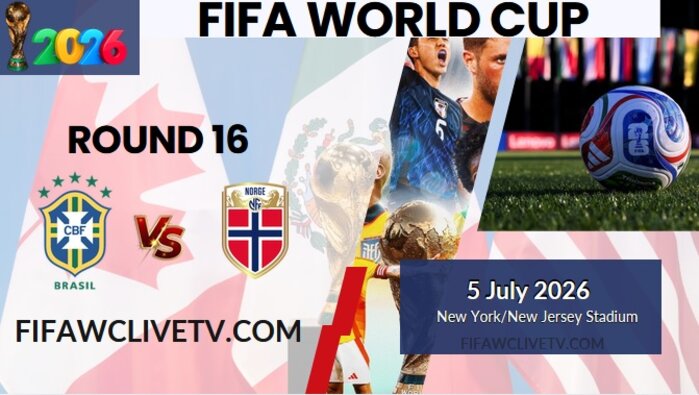{Match-91} Brazil Vs Norway World Cup 2026 Live Stream & Replay slider