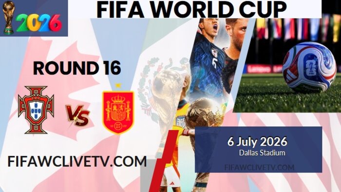 {Match-93} Portugal Vs Spain World Cup 2026 Live Stream & Replay